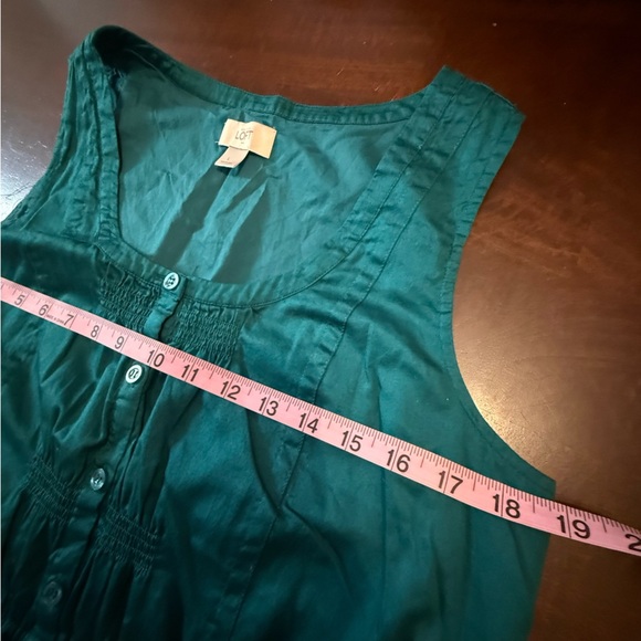 Ann Taylor Loft Turquoise Dress - Picture 4 of 5